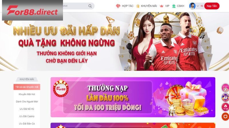 Tại sao nên quan tâm đến các chương trình khuyến mãi For88?