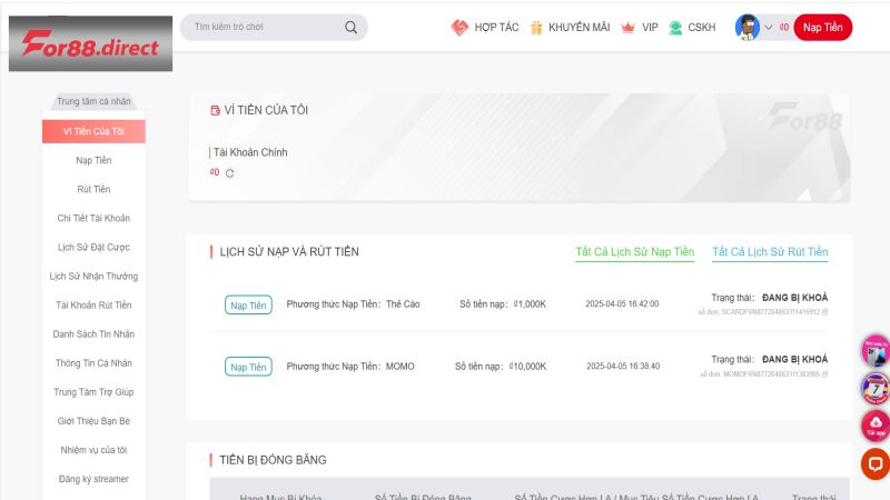 Tại sao cần nắm rõ quy trình nạp tiền For88?