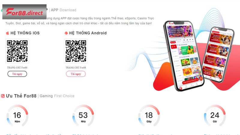 Tại sao nên tải App For88 về thiết bị di động?