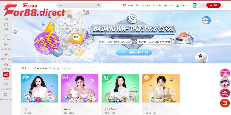 Tổng quan về chuyên mục xổ số For88