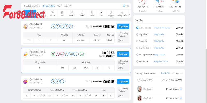 Giới thiệu Xổ số siêu tốc
